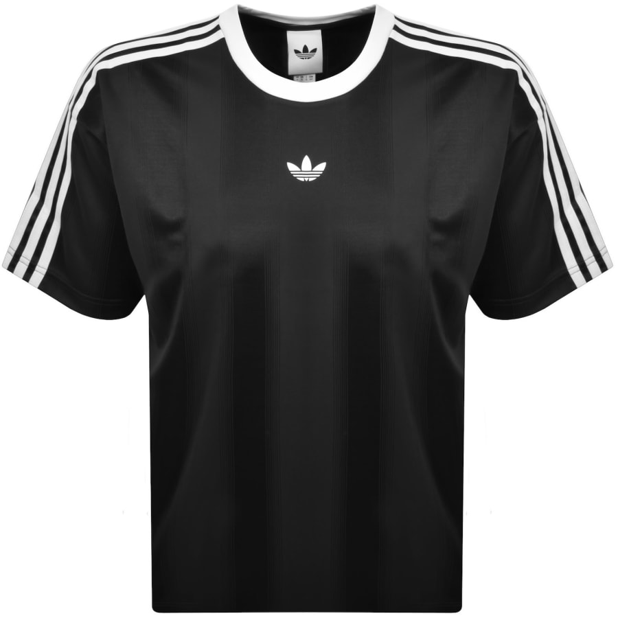 adidas Originals Jacquard Jersey T Shirt Black | Mainline Menswear us